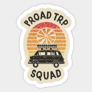 Road Trip Squad Sticker